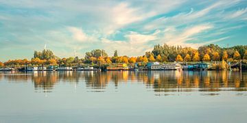 Hamburg - Houseboats at the Spreehafen by Sabine Wagner