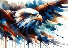 Die aufsteigende Majestät des Adlers von Chromatic Fusion Studio