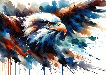Die aufsteigende Majestät des Adlers von Chromatic Fusion Studio