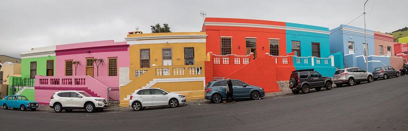 Farbigen Häuser von Bo Kaap von Fromm me pictures