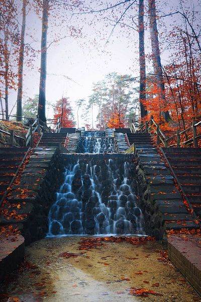Der Wasserfall von Loenen von Guy Diekmann