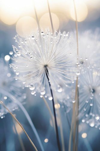 Drops On Dandelion