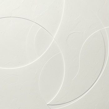 Das Zen des Minimalismus: Weiße Kreise und weiche Linien