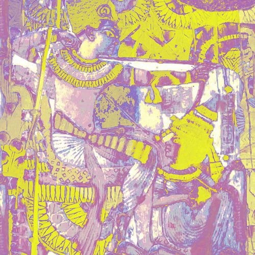 Divine Offering in Neon