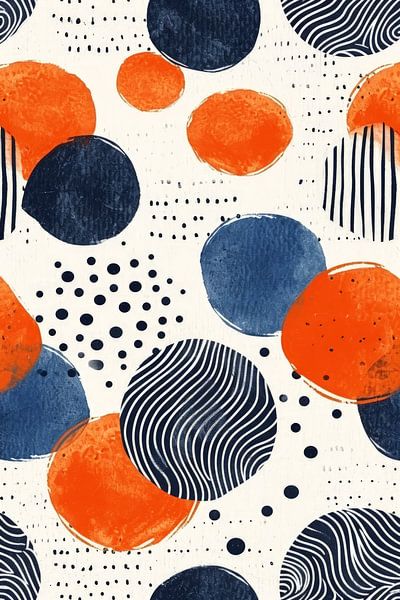 Orange-Blaue Sinfonie von ByNoukk