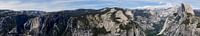 Yosemite National Park, panorama met El Capitan van Henk Alblas thumbnail