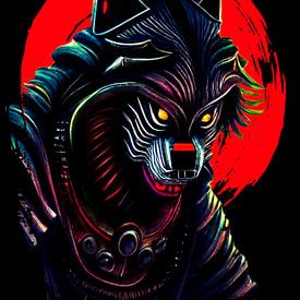 Samurai Armoured Werewolf by Sahruddin Said