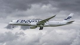 Finnair Airbus A350-900 Passagierflugzeug. von Jaap van den Berg