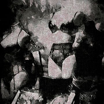 Lingerie Black And White