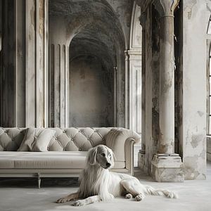 Zwischen Barock und Konkret: Die Serenade des weißen Hundes