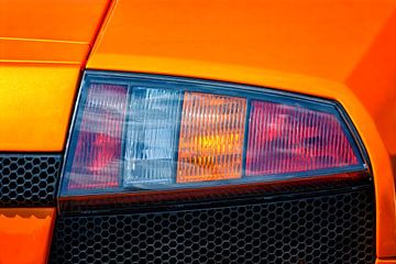 Lamborghini Murciélago Rücklicht Detail von Sjoerd van der Wal Fotografie