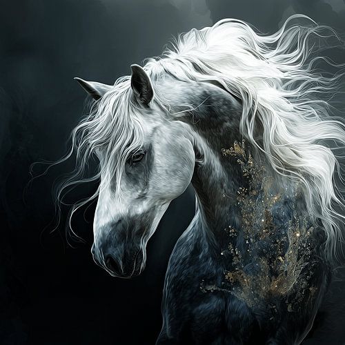 The Spirit of the White Horse | Where Wind and Myth Catch Each Other in Moons