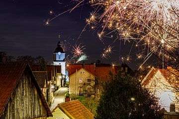 New Year's Eve in Herleshausen by Roland Brack