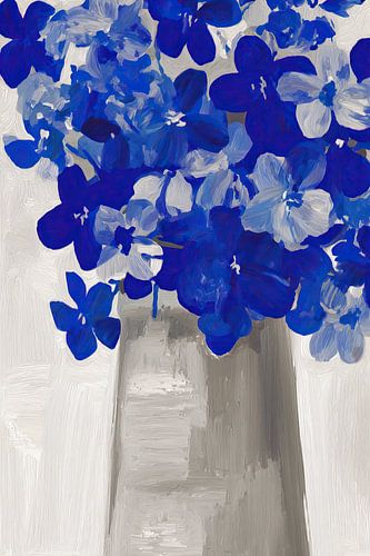 Blue Bliss sur Studio des Fleurs