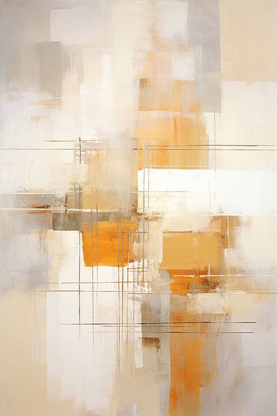 Earth tones Evolution by Abstract Painting