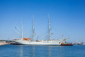 Windjammer Gorch Fock im Stralsunder Hafen