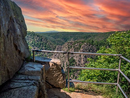 Hexentanzplatz in het Harz Nationaal Park
