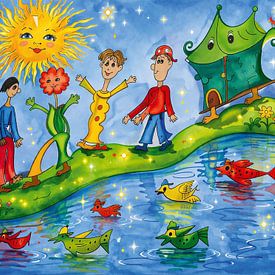 Die fröhliche Wunderwelt am Wasser von Renate Sell