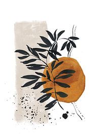 Abstract Wabi-sabi Art