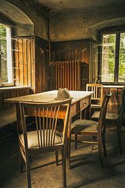 Forgotten Assembly - Lost Place Dining Room by Infinite Decay