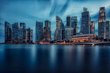 Singapore in het blauw van Manjik Pictures