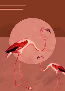 Flamingo Garten