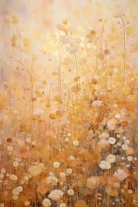 Goldene Blumen