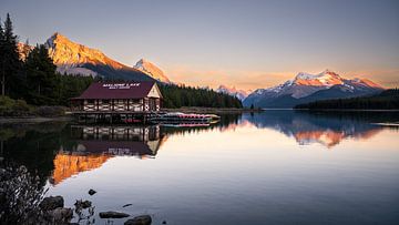 Maligne Lake - Kanada von Michael Blankennagel