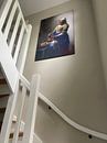 Klantfoto: Het Melkmeisje - Vermeer Schilderij (HQ)