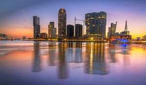 Sonnenuntergang in Rotterdam - Kop van Zuid