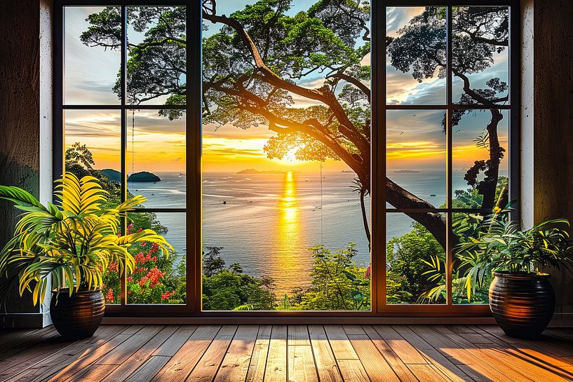 view out of the window by Egon Zitter