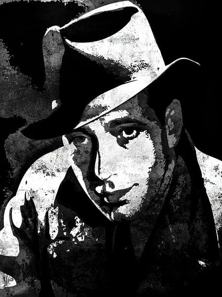 Humphrey Bogart von Maarten Knops