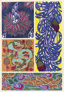 Émile-Allain Séguy - Floréal; neue Designs & Farben