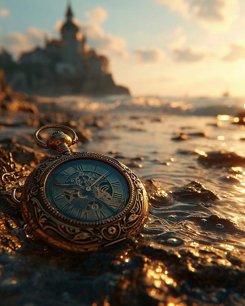 Dekoration am Strand von fernlichtsicht