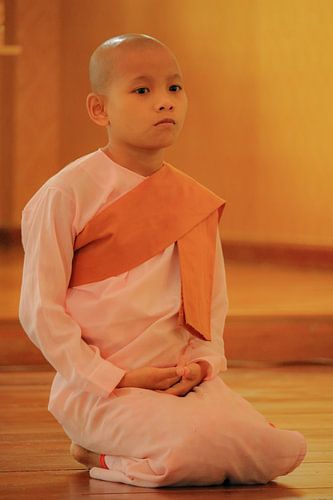 Myanmar Buddhistischer Mönch