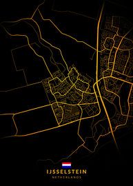 Carte de la ville d'IJsselstein sur Kenda Maruyama