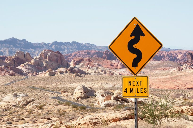 American West - Next 4 Miles by Philippe HUGONNARD