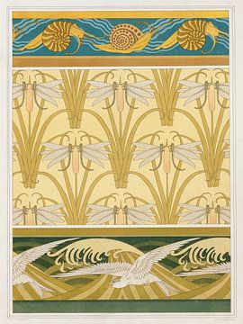 Maurice Pillard Verneuil - Snails, dragonflies and seagulls