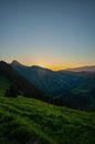 Sonnenaufgang im Jaungebiet Fribourg von Martin Steiner Miniaturansicht