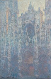 Rouen cathedral by Claude Monet