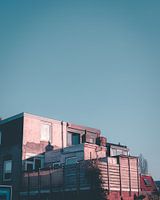 Sunset on Haarlem roofs