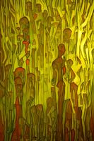 Mystiek Bos: Een Dans van Abstractie en Realiteit