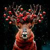 Rentiere in Weihnachtsstimmung von ArtsbyPol