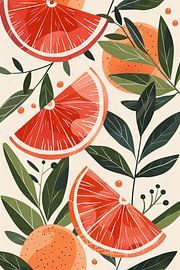 Grapefruit von Poster Art Shop