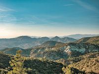 Tiefenansicht mehrerer Täler
