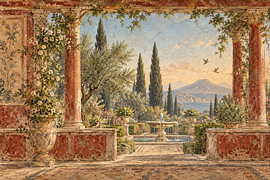 Der römische Villengarten von AiArtLand