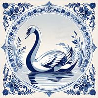 Delfter Blauer Schwan