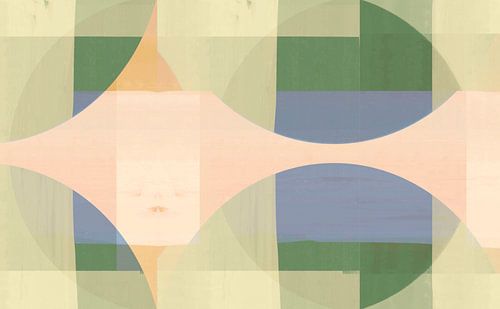 Scandinavische lente moderne abstractie