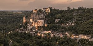 Ein Abend in Rocamadour, Frankreich