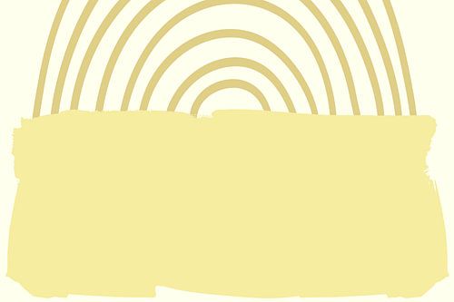 Zacht Scandinavië Regenboog Landschap Geel